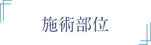 施術部位